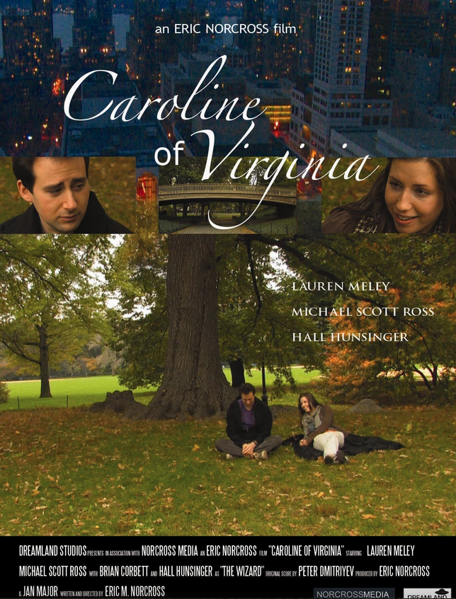 DVD cover representing a white man and a white woman sitting on the grass in front of a tree. The top part shows a zoom on their faces.