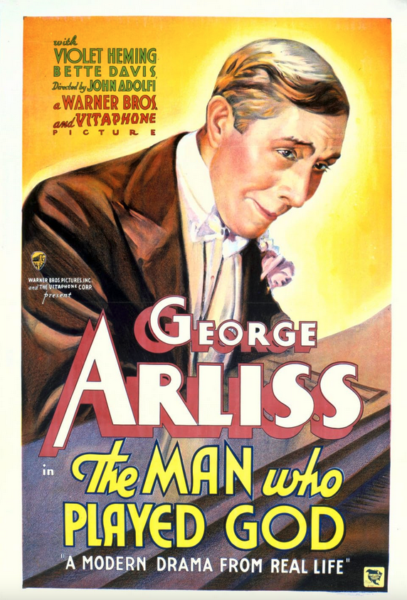 Poster of the movie, representing the drawing of a white man wearing a black suit and playing the piano.
