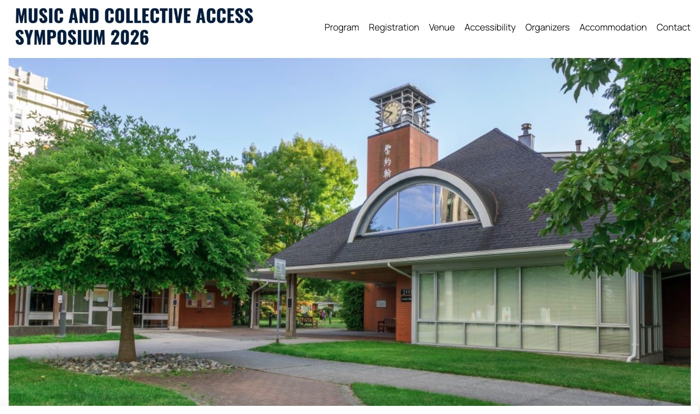 Symposium sur la musique et l'accès collectif 2026 - Rapport final